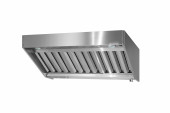 Зонт вытяжной полуоткрытый ЗВПн 700х1000х400 Norma Inox, пристенный Зонт вытяжной полуоткрытый ЗВПн 700х1000х400 Norma Inox, пристенный